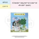Clear layered card 4ver set