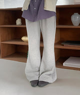 26SS★ [BAONHAUS] Kathleen Banding Semi-Bootcut Pants