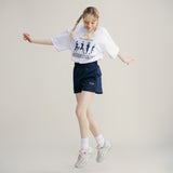25P ランニング ロゴ 半袖Tシャツ 25B41308WH