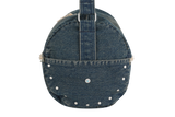 DENIM BARREL BAG