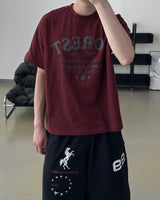 トロピック ヴィンテージ ロールアップ ショートスリーブTシャツ
