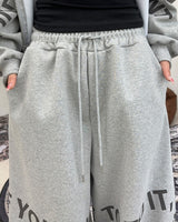Freno Lettering Sweatpants