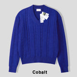 Beark Crop Cable Knit