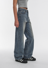 [B-DENIM] WASHING WIDE 039