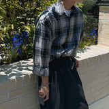 2 Low String Check Shirt (3color)