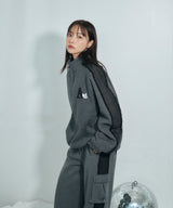 UNISEX デニムライン裏起毛スウェット