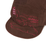 WITTY BUNNY FLEECE TROOPER HAT [BROWN]