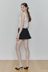 PURITY LACE TOP white