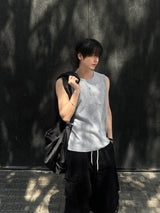Jin Rivet Pocket Sleeveless (Overfit)