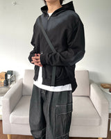 Round Spray Hood Zip-Up
