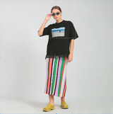 ジンバランレースTシャツ ブラック