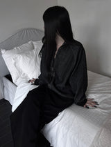 pair wool stripe zip-up (unisex)