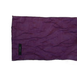 Sheer Wrinkle Frill Long Scarf (purple)