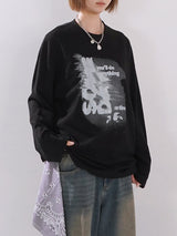 (UNISEX) On Time 長袖Tシャツ