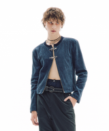 SLIDERLESS ZIP CARDIGAN