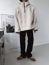 [Premium] 3タップシャーリングアノラックフーディ