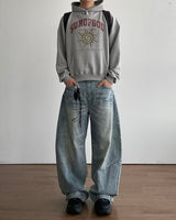 Shadow Curved Denim Pants