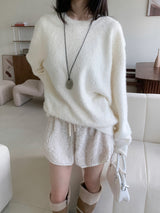 Puff Teddy Poggle Fleece Boa Shorts (3 colors)