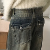 [MADE] Pivet True 3D Pocket Washing Wide Denim Pants