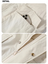 Royal Long Stand Bomber Jacket Fur Coat