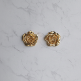 Metal Rose Piercing - Gold Color