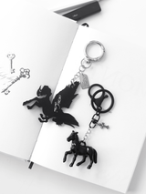 Pegasus key ring