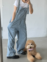 hickory denim overall