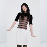 Velvet Pincoat T-Shirt (BLACK)