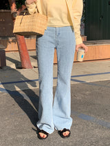 [MADE] PHARRELL PUNCHING LONG BOOTS CUT DENIM