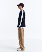 サッカーユニフォームフットボールMTM(Navy, Gray)