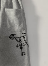 Ravend Tattoo Unisex Training Pants (lightj gray)