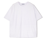 Men's Cotton Short Sleeve Real Crop Tee White