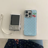 DOT CHERRY SILVER EPOXY CASE 