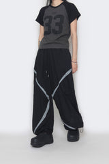 33 Raglan Short-Sleeved Cropped T-Shirt