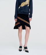Double Rib Sweatshirt - Dall Sheep _ NAVY
