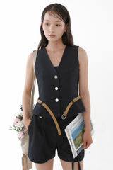 [SET-UP] TAILORED VEST SET