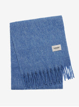 Wool candy muffler (casi blue)