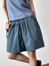 Stro Check Pocket Bermuda Shorts 3color