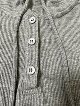 [SOFT-FIT] リブ編みソフトクロップドフーディーロングスリーブ - 3 COLOR