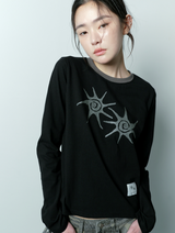 ソルナRネック長袖Tシャツ UNISEX