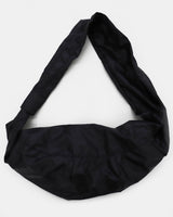 Picked Wrinkle Leather Big Cross Shoulder Bag