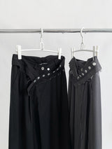 Burton belt wide slacks pants