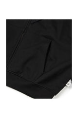 (BASE) NY CROSS HOOD ZIP UP (BLACK)