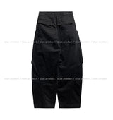 Koiz Pintuck Diagonal Balloon Cargo Pants