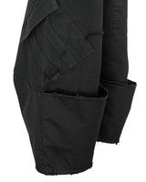 VTG BACK BOOTS CARGO SHORTS_BLACK