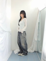 V cut light button t