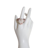 [MADE] Pink Tooth Chain Ring