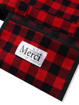 Check Pattern Bear Friends Eco Bag Red (FCE5BG005P)