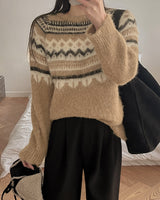 Wool Nordic Knit