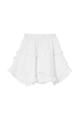 frill skirt (white)